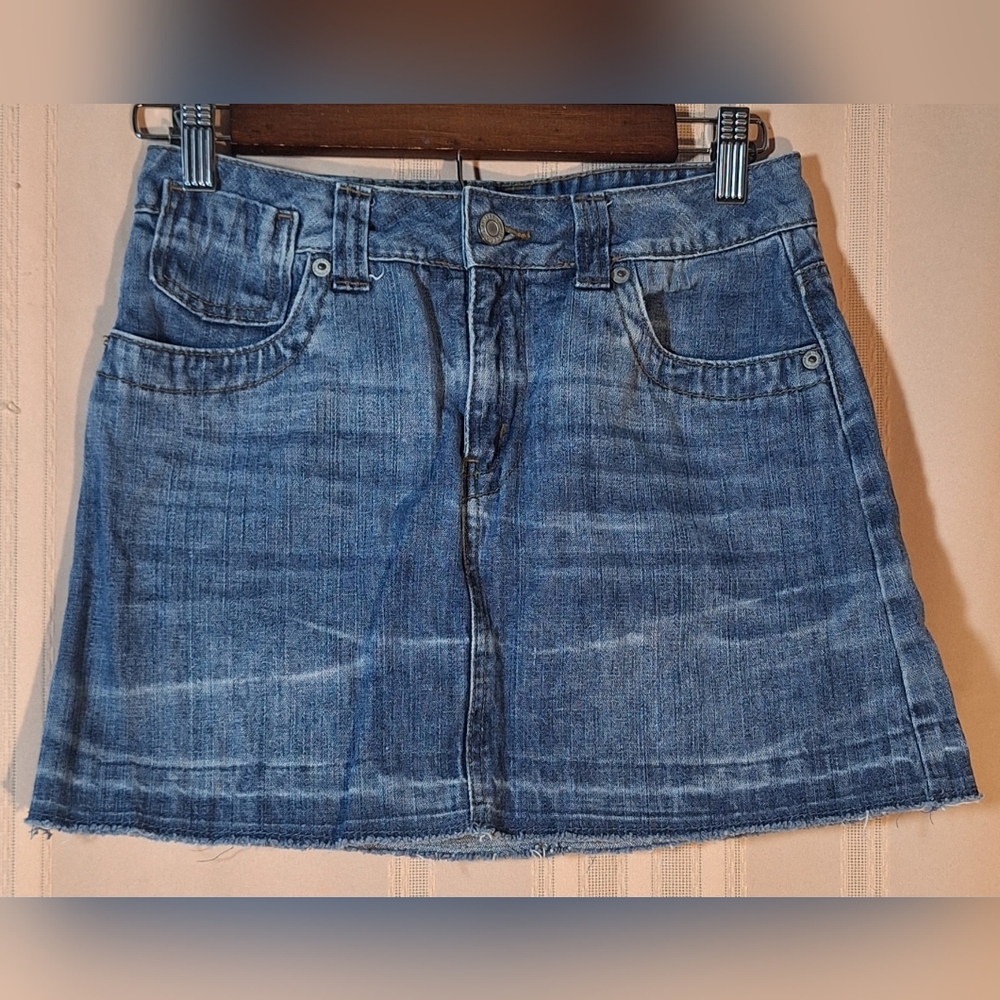 LIMITED🌼TOO Blue Denim Mini Skirt